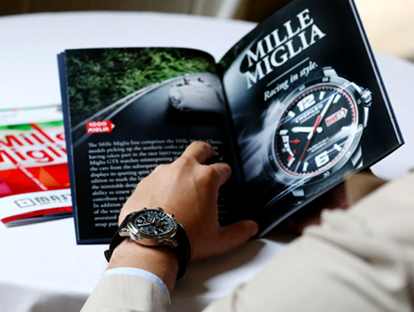 chopard celebrates the 90 years of mille miglia with an excellent piece