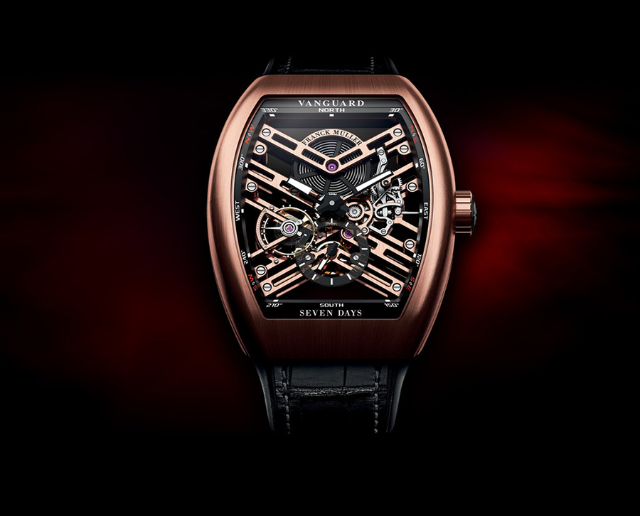franck muller vanguard 7 days skeleton