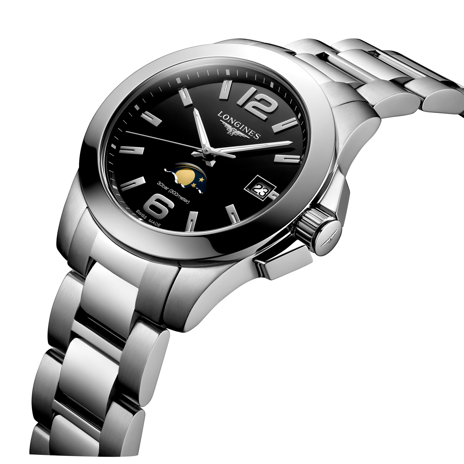 LONGINES</br>Conquest Moonphase</br>L33814586 - Image 4