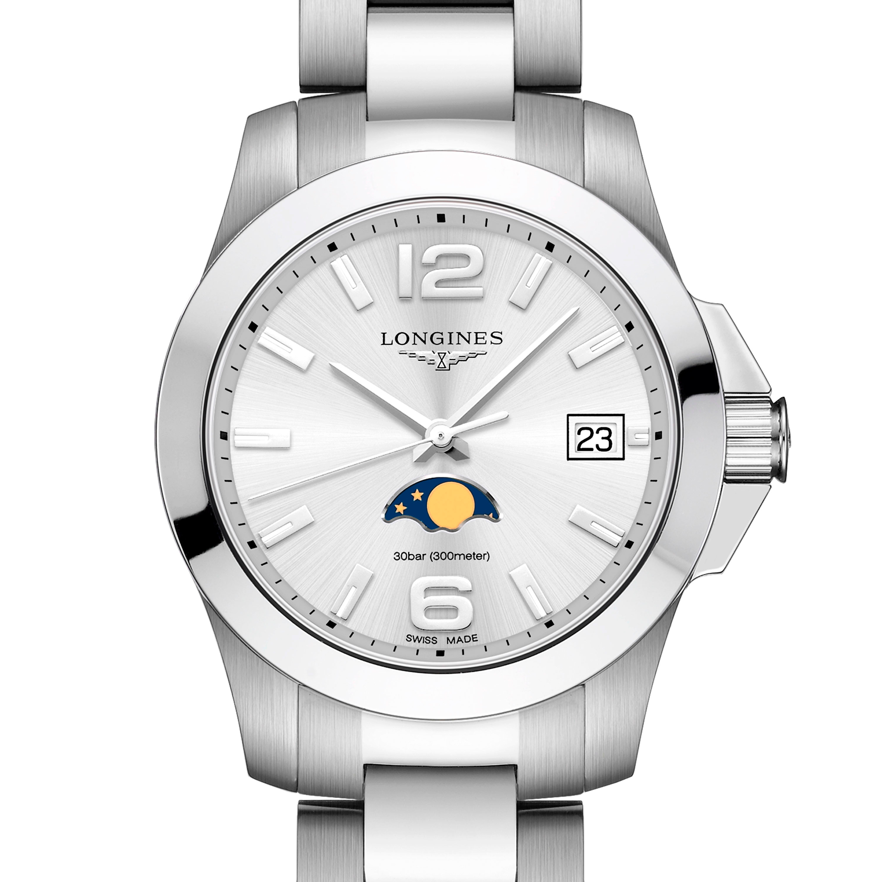 LONGINES</br>Conquest Moonphase</br>L33814766 - Image 2