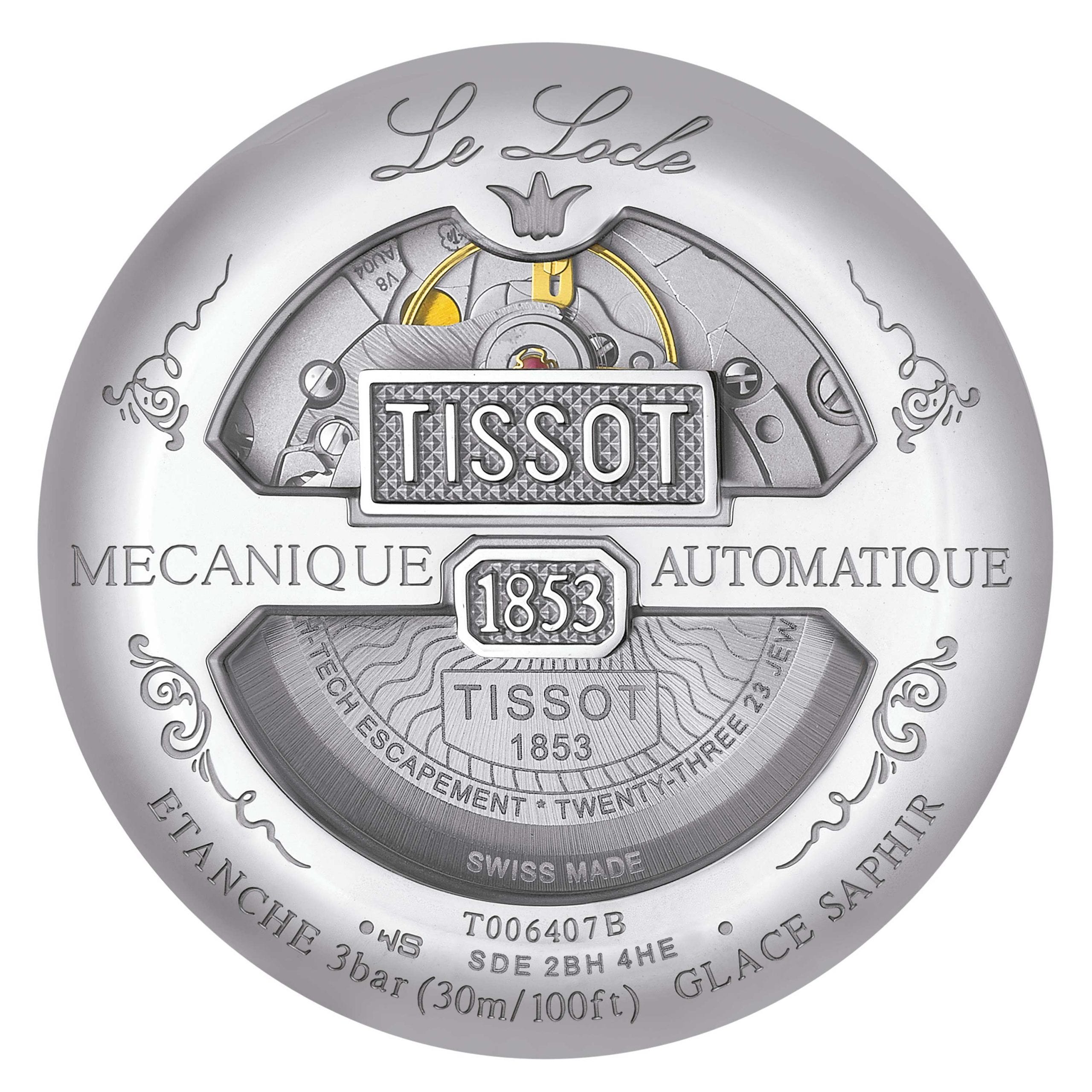 TISSOT </br> Le Locle Powermatic 80</br>T0064071105300 - Image 3
