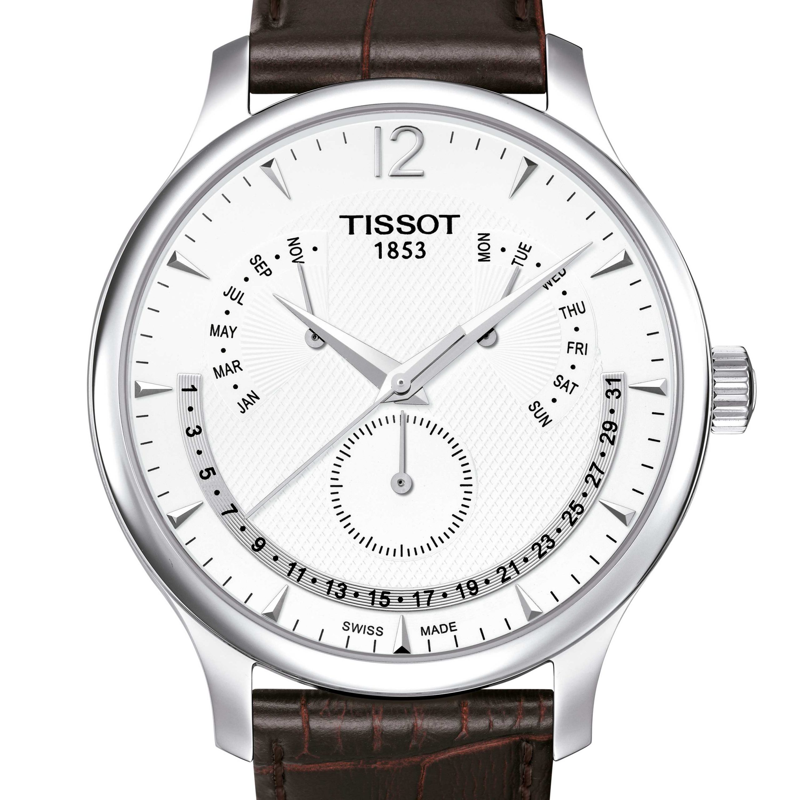 TISSOT</br> Tissot Tradition Perpetual Calendar </br>T0636371603700 - Image 2