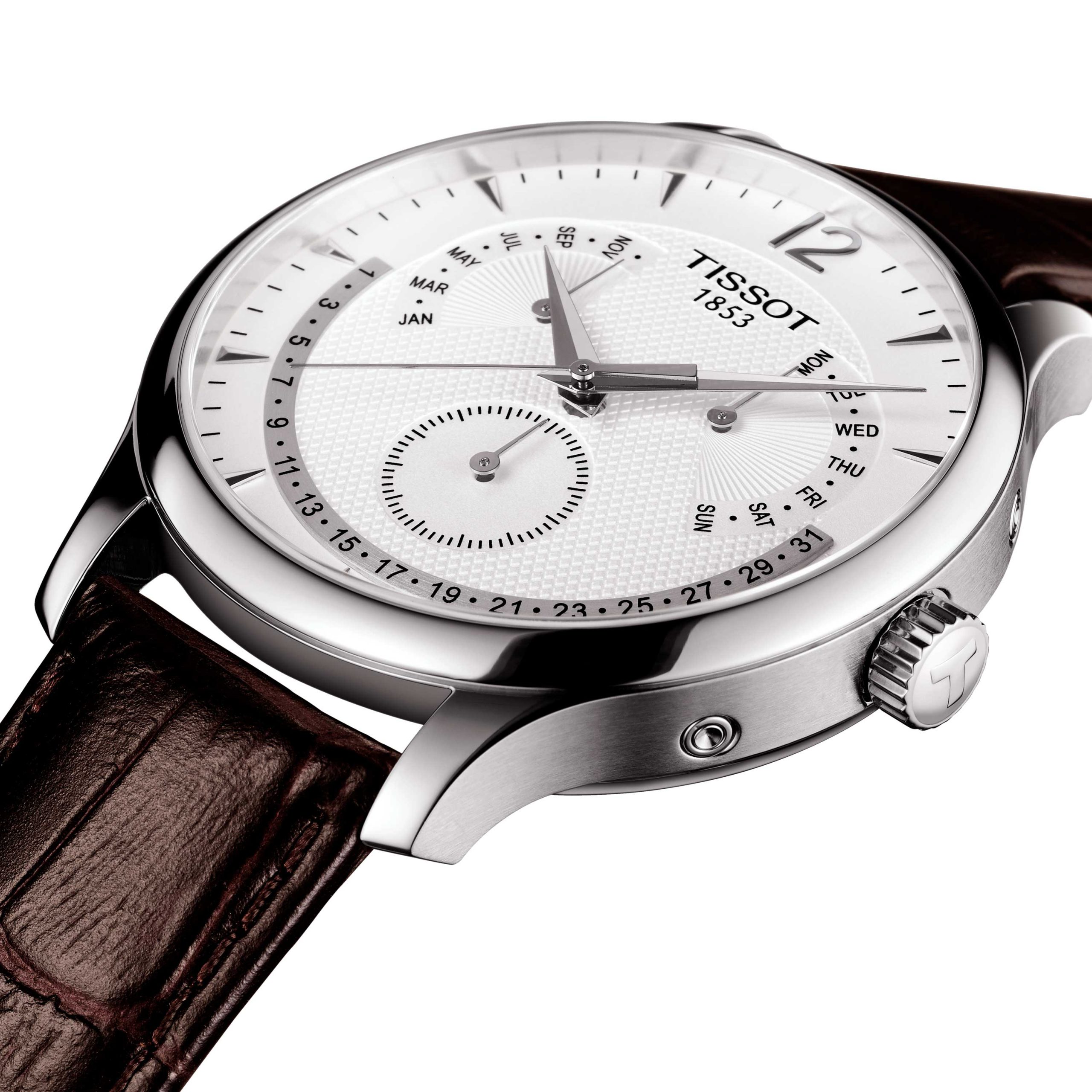 TISSOT</br> Tissot Tradition Perpetual Calendar </br>T0636371603700 - Image 3