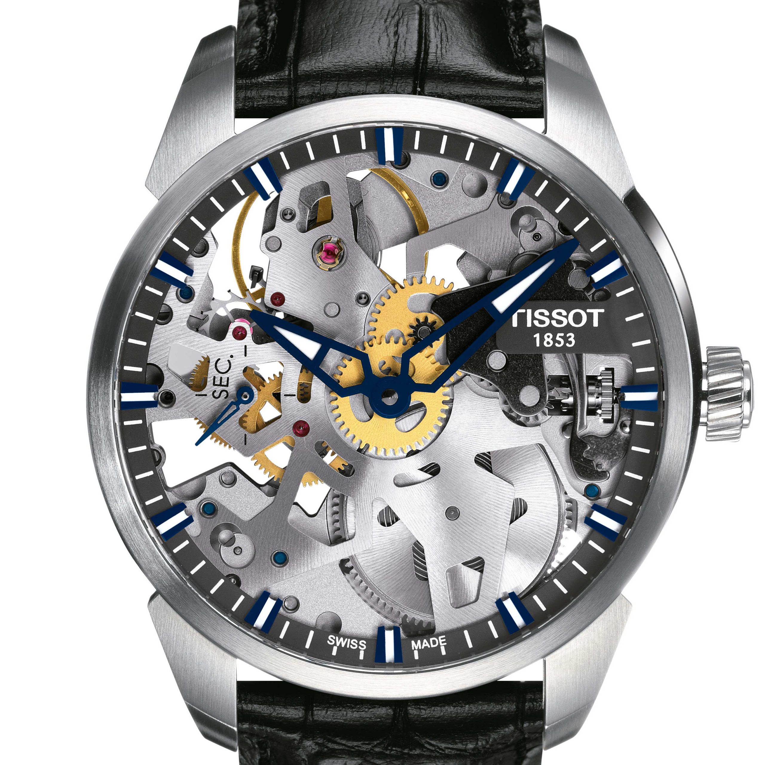 TISSOT</br>Tissot T-Complication Squelette Mechanical</br>T0704051641100 - Imagen 2