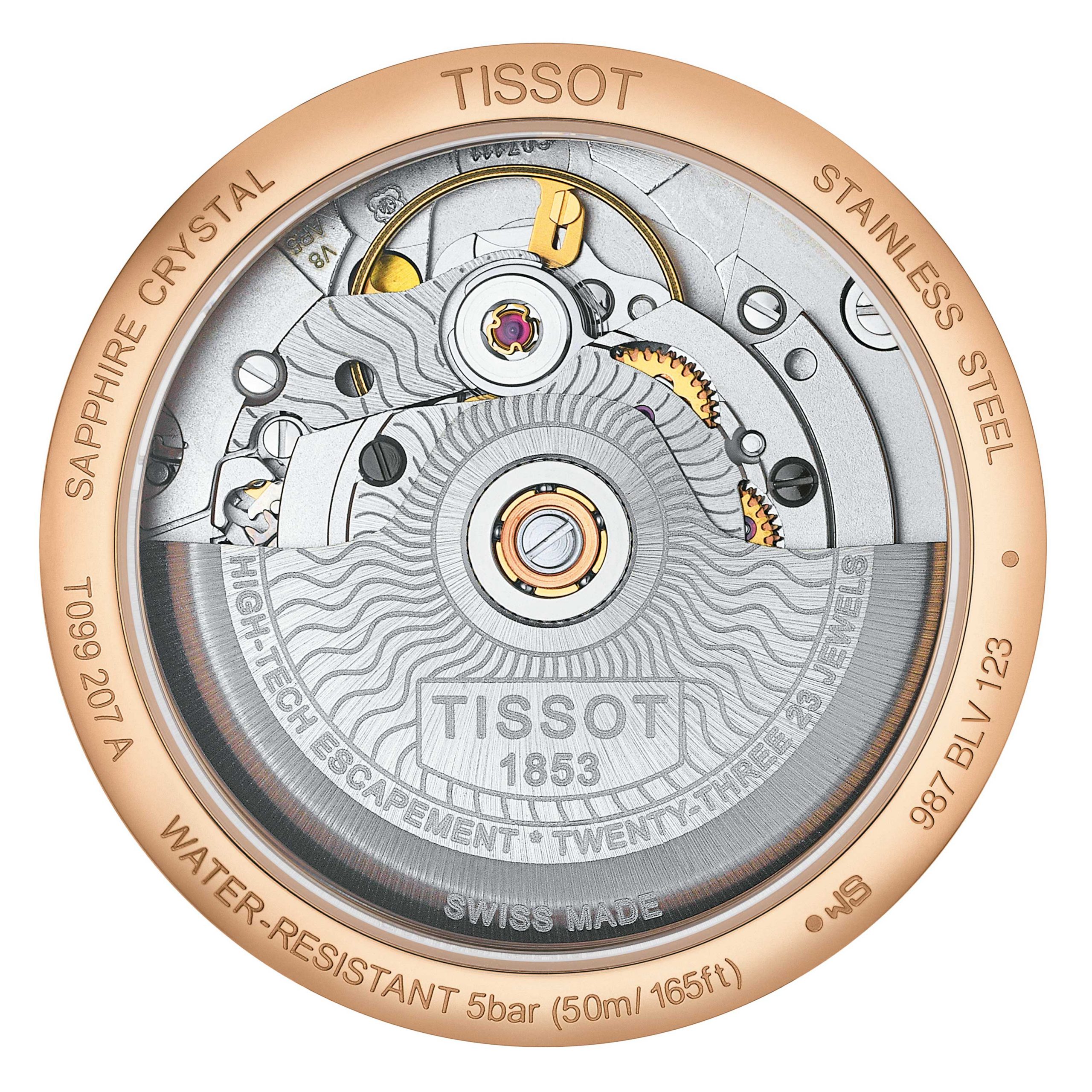 TISSOT</br>Tissot Chemin des Tourelles Powermatic 80 Lady</br>T0992073611800 - Image 3