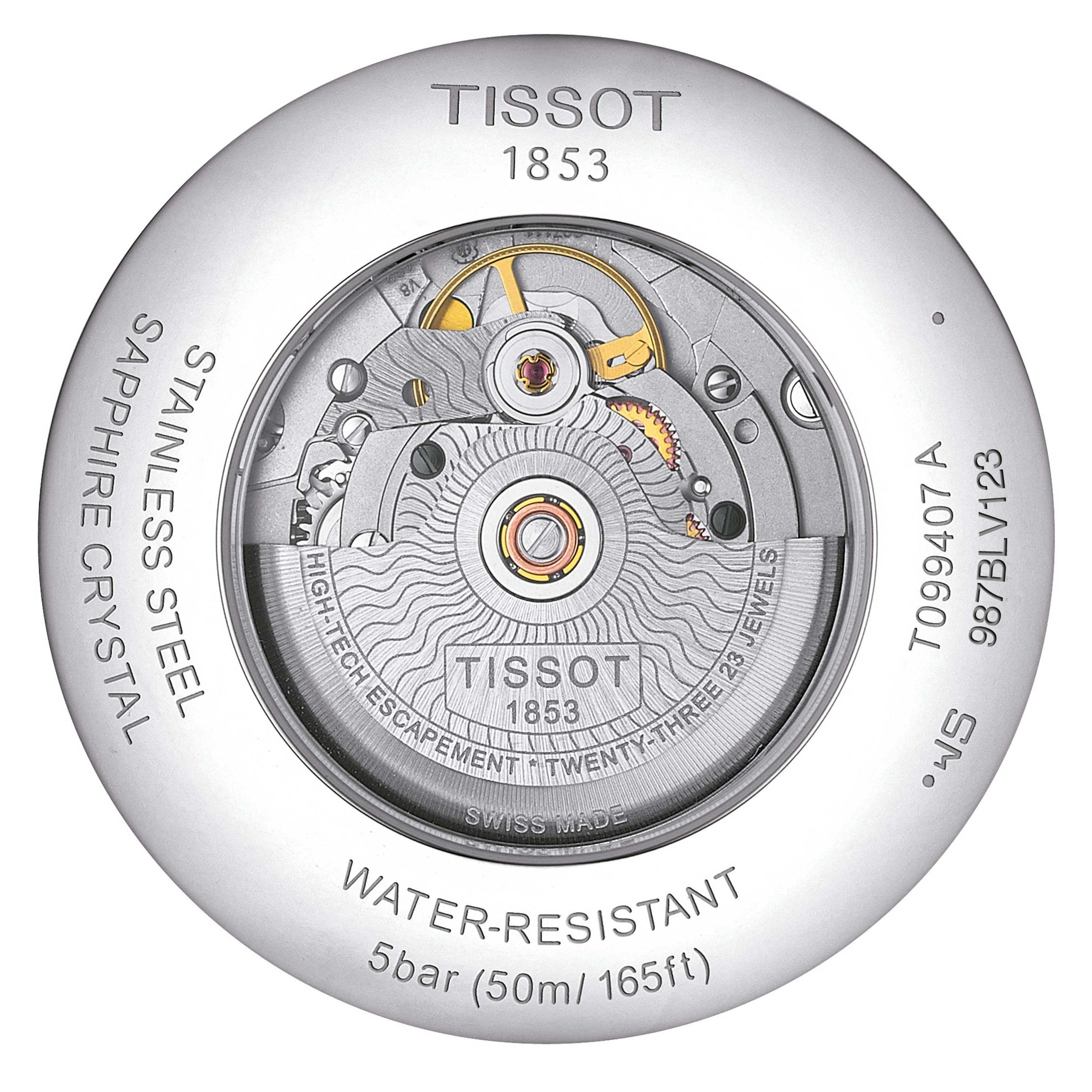 TISSOT</br>Tissot Chemin des Tourelles Powermatic 80</br>T0994071103800 - Image 3