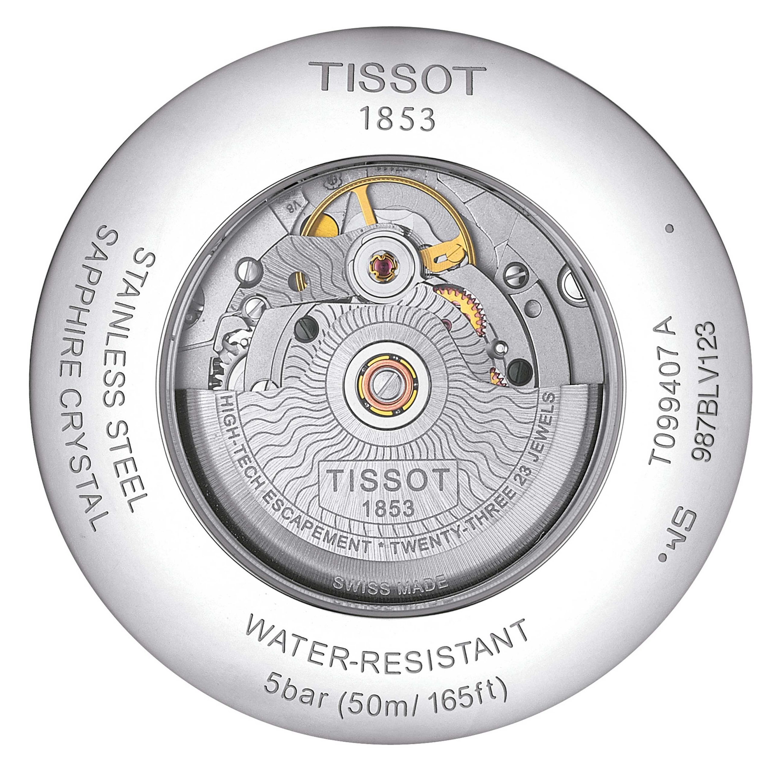 TISSOT</br>Tissot Chemin des Tourelles Powermatic 80</br>T0994071605800 - Image 3