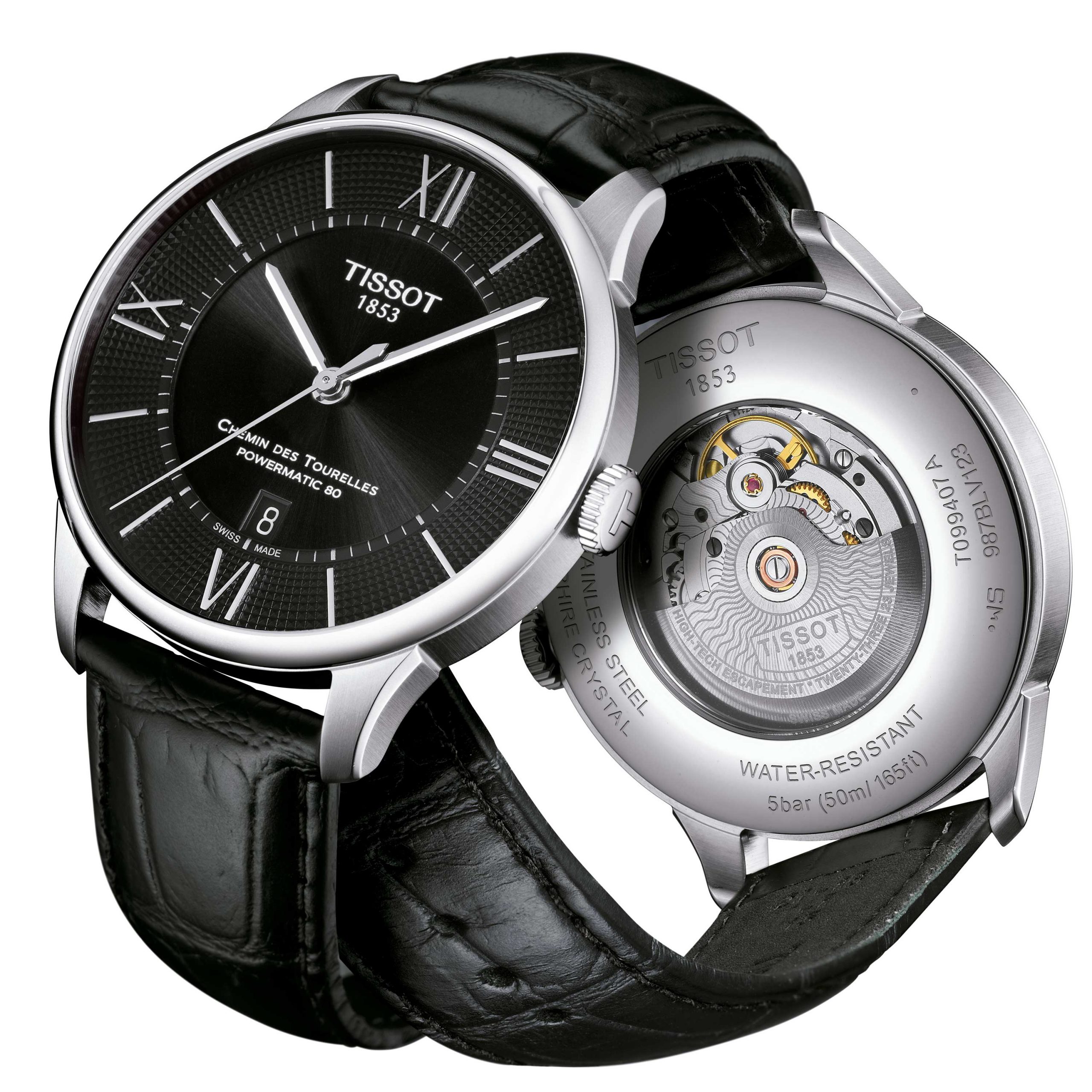 TISSOT</br>Tissot Chemin des Tourelles Powermatic 80</br>T0994071605800 - Image 4