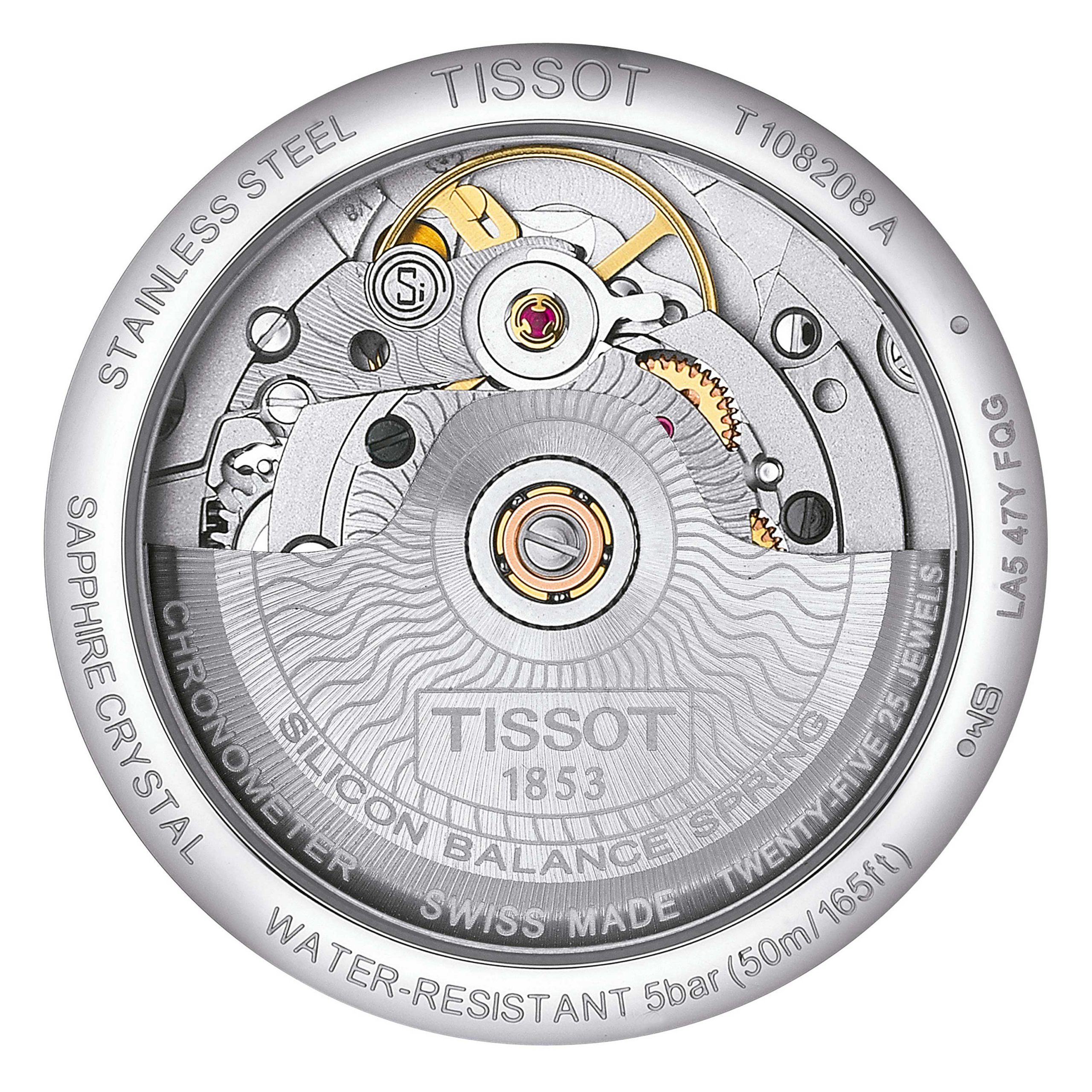 TISSOT</br>Tissot Ballade Powermatic 80 COSC Lady</br>T1082081111700 - Image 4