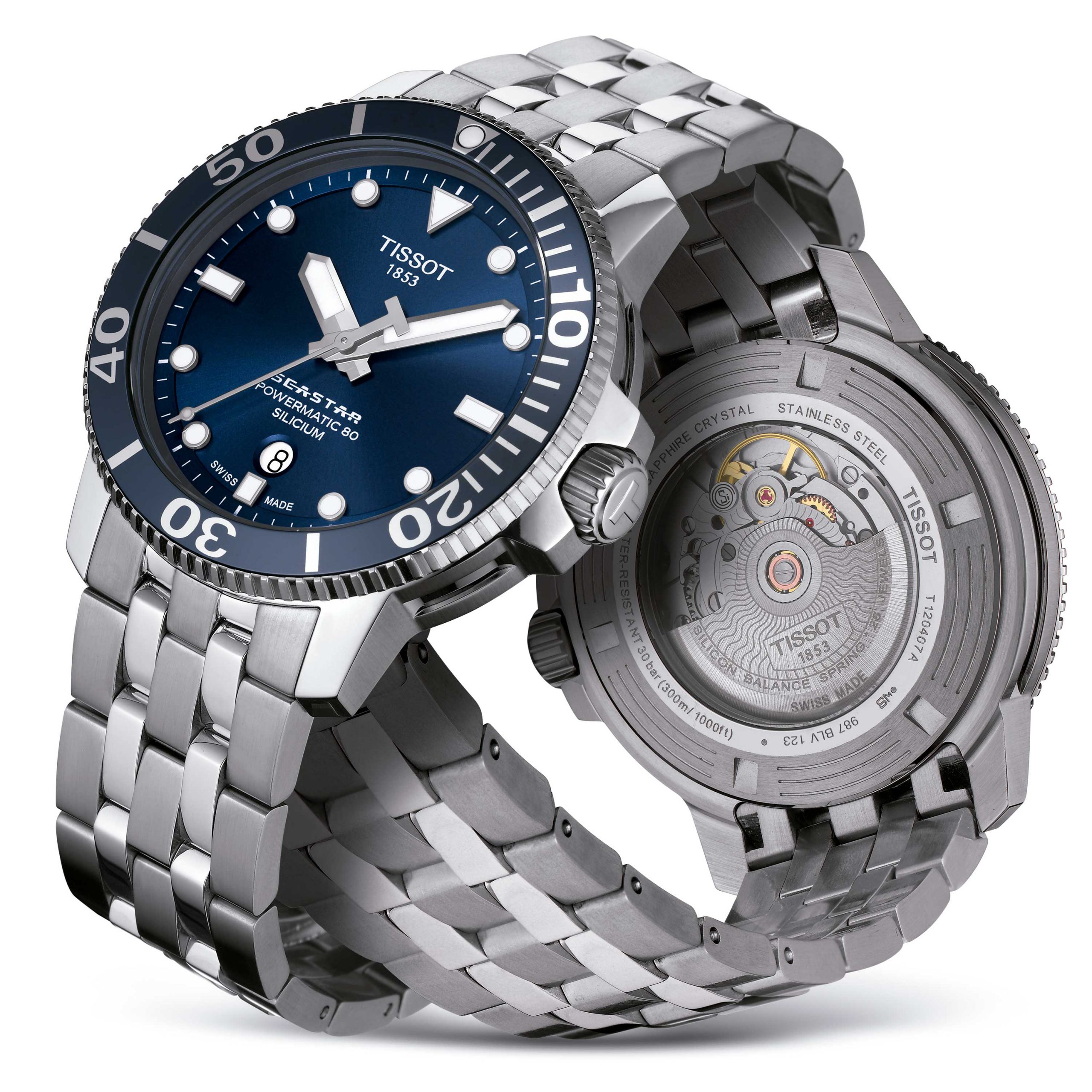 TISSOT</br>Tissot Seastar 1000 Automatic</br>T1204071104101 - Imagen 4