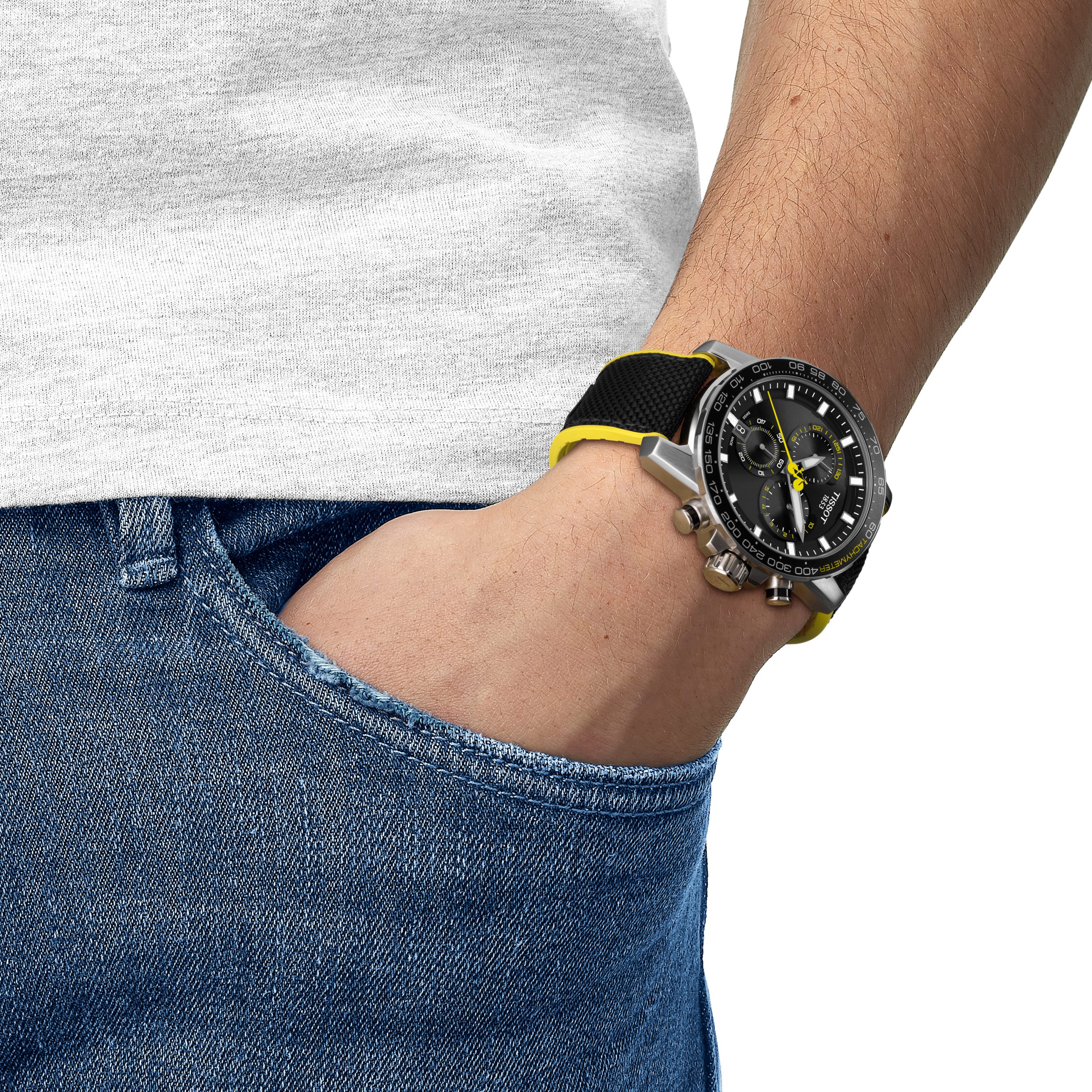 TISSOT</br>Tissot Super Sport Chronograph</br>T1256171705100 - Imagen 9