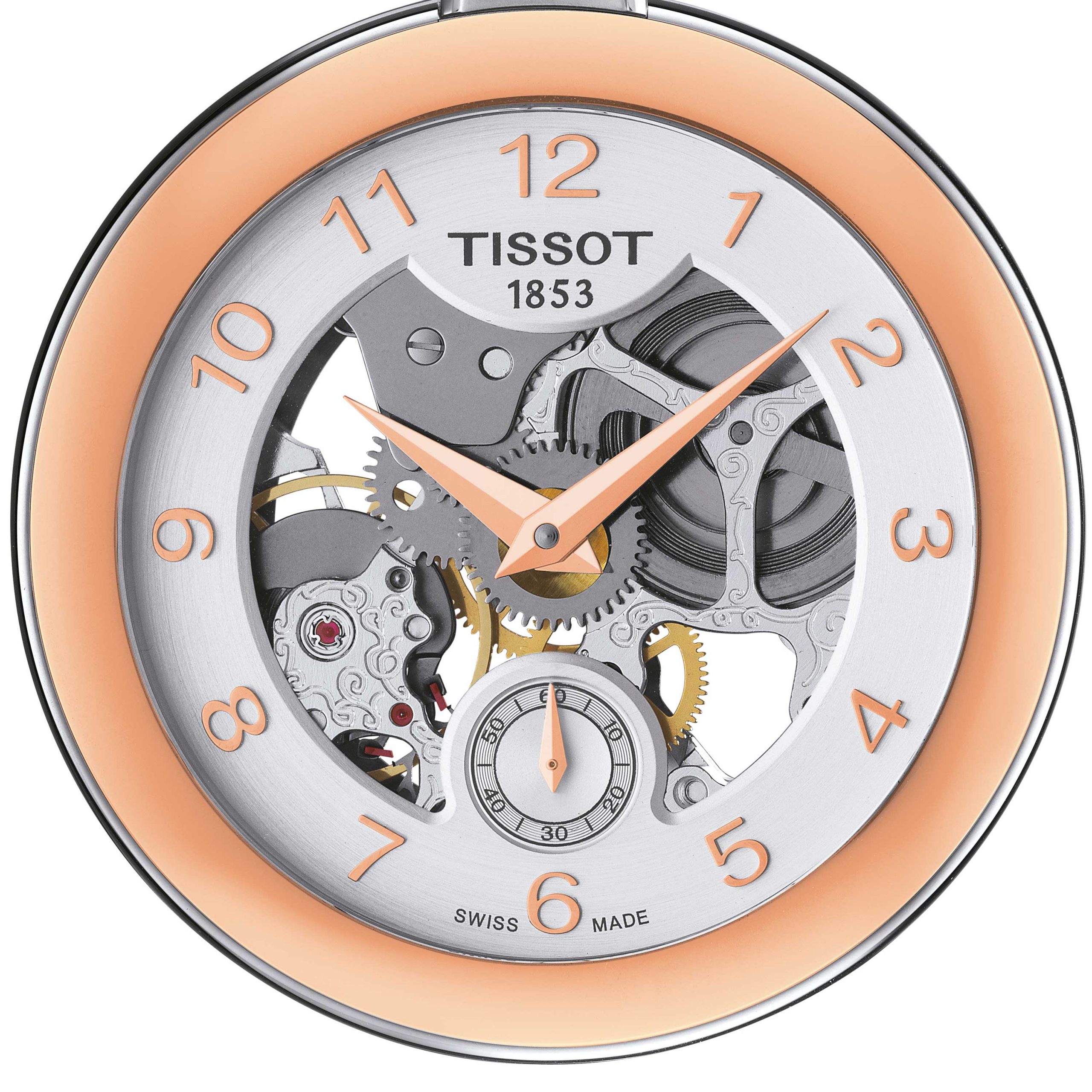 TISSOT</br>Tissot Pocket Mechanical Skeleton</br>T8534052941201 - Imagen 2