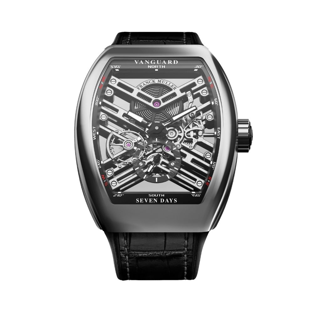 Franck Muller</br> VANGUARD SEVEN DAYS SKELETON</br> V 45 S6 SQT AC.NR