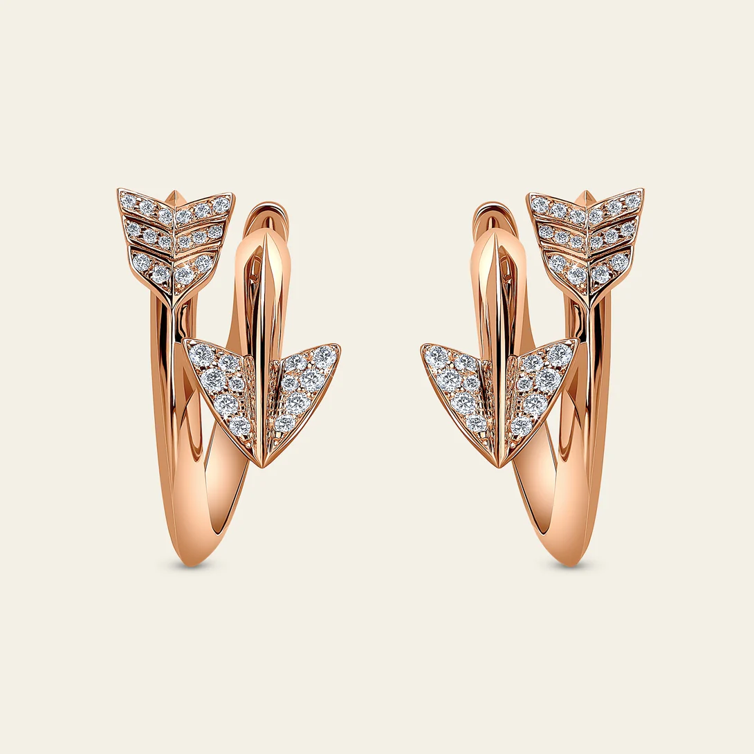 Arrow Earrings RG PV - Image 3