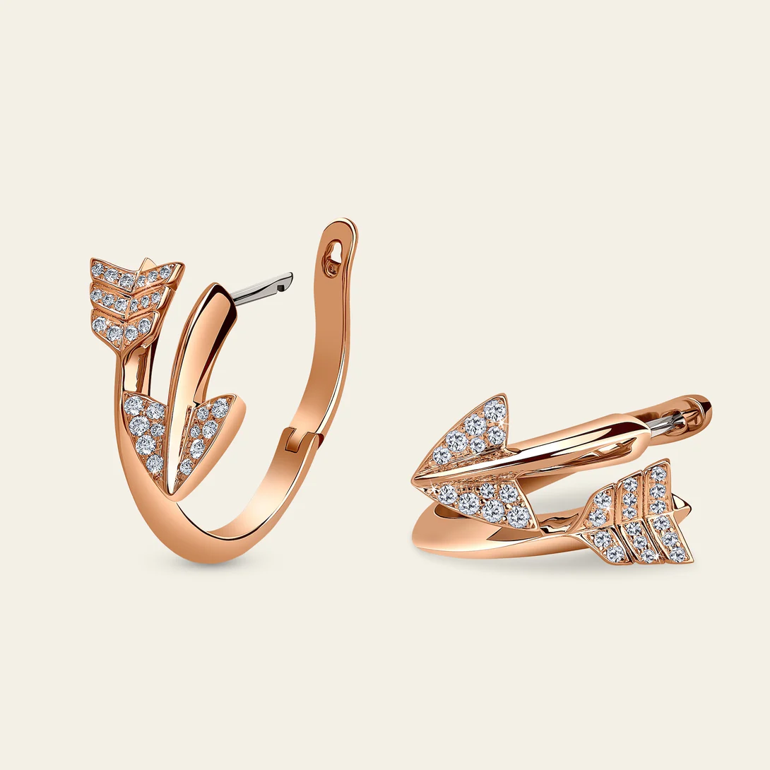 Arrow Earrings RG PV - Image 2