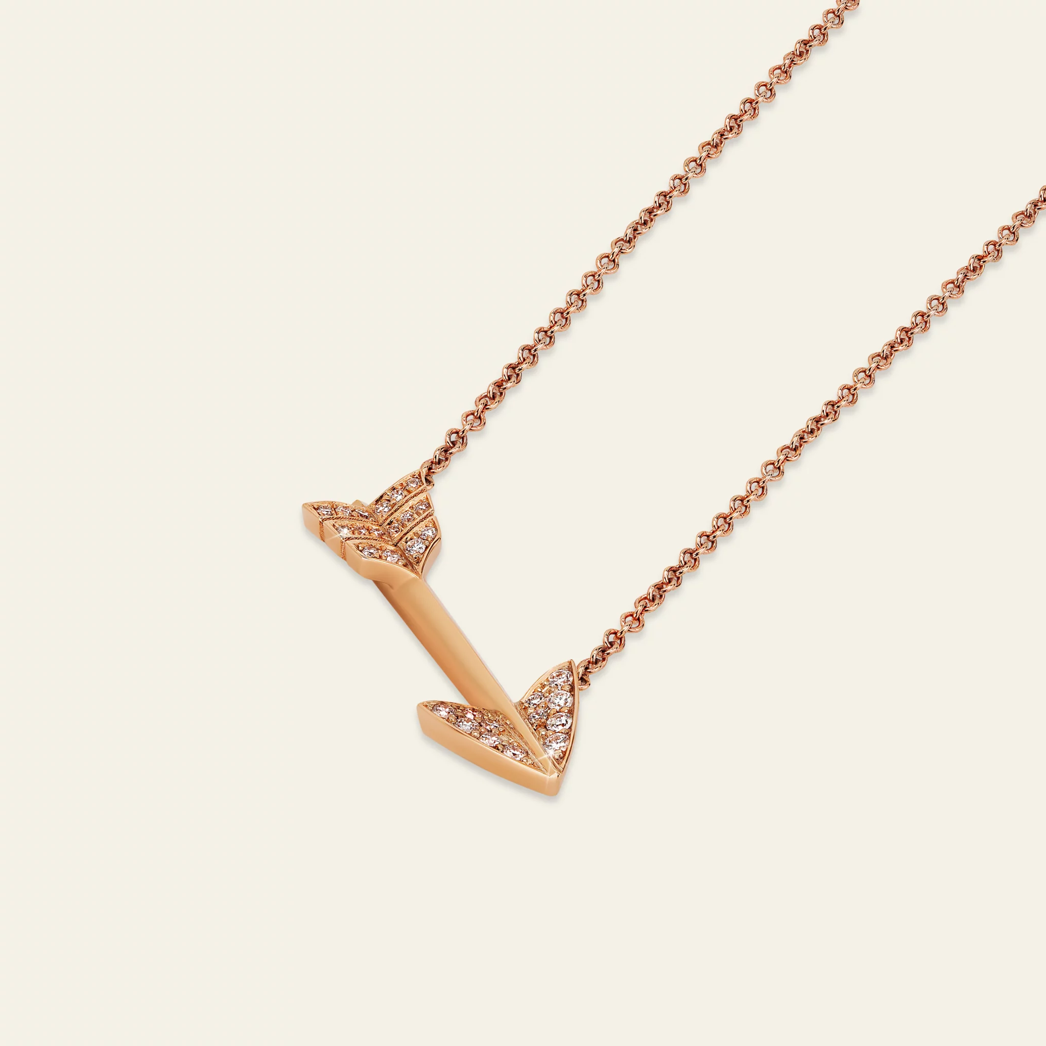 Arrow Necklace RG PV 45 cm - Image 3