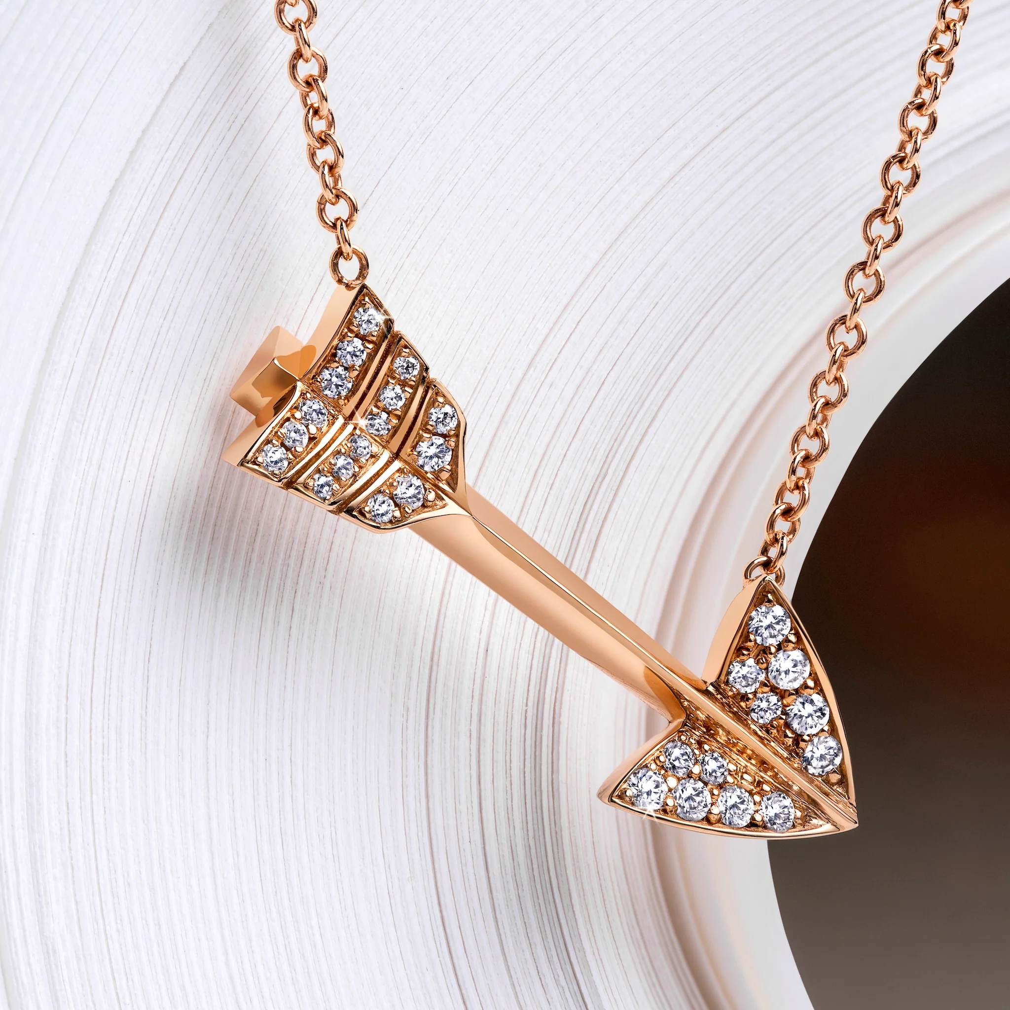 Arrow Necklace RG PV 45 cm - Image 2