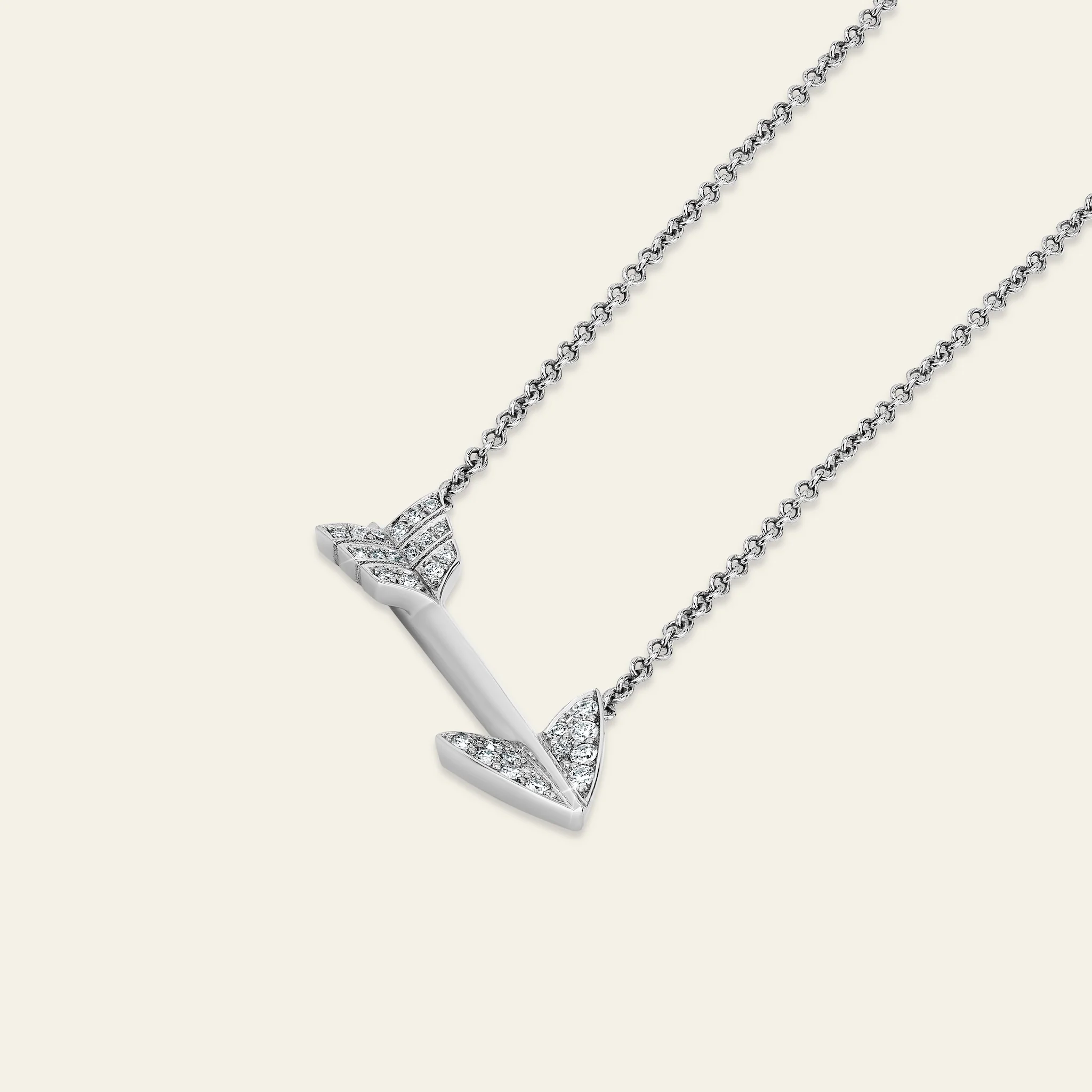 Super Arrow Diamond Pendant - Image 2